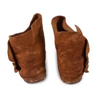 Navajo Hide Moccasins