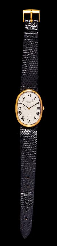 An 18 Karat Yellow Gold Wristwatch, Audemars Piguet,