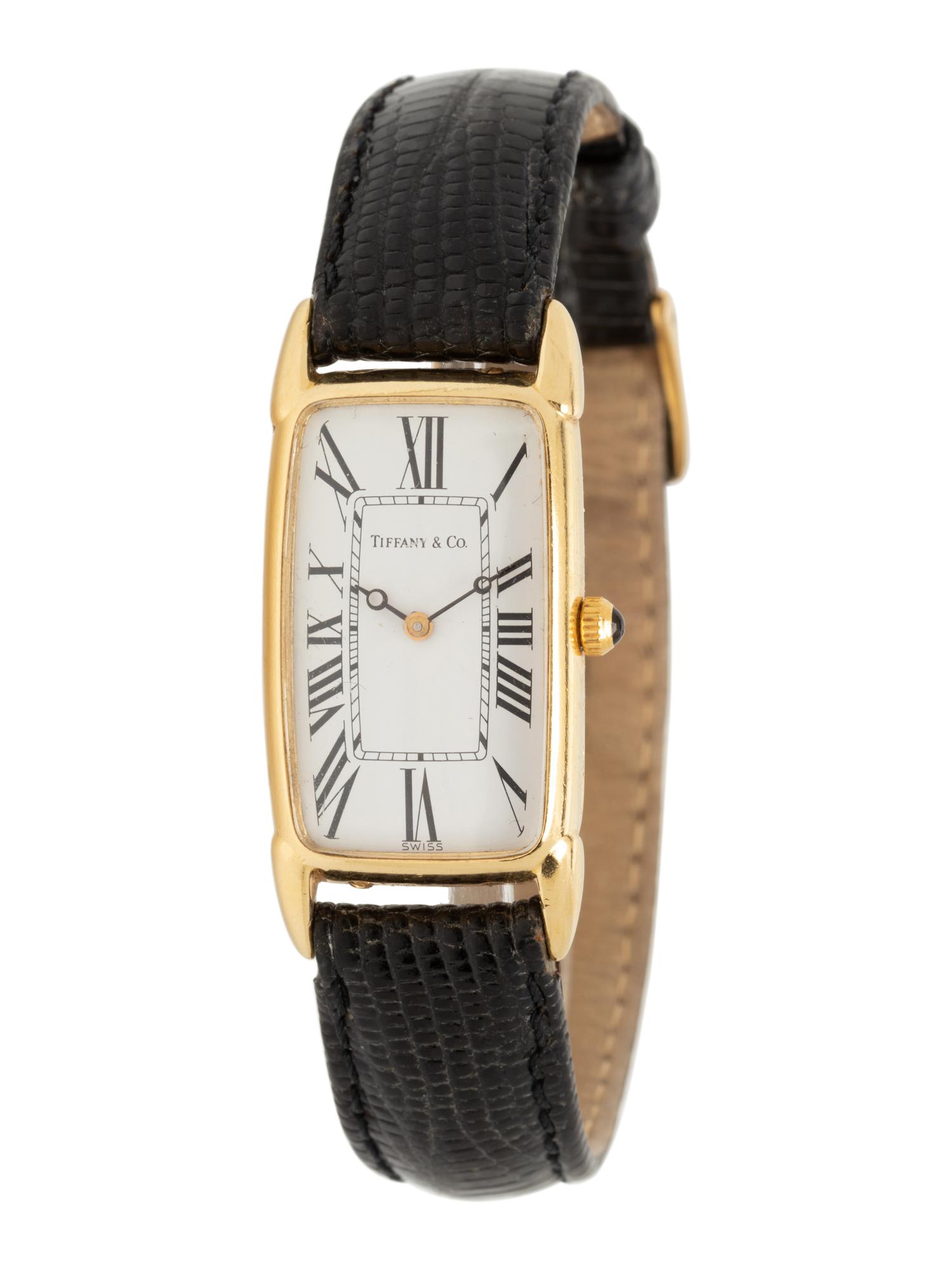 TIFFANY & CO., 18K YELLOW GOLD WRISTWATCH