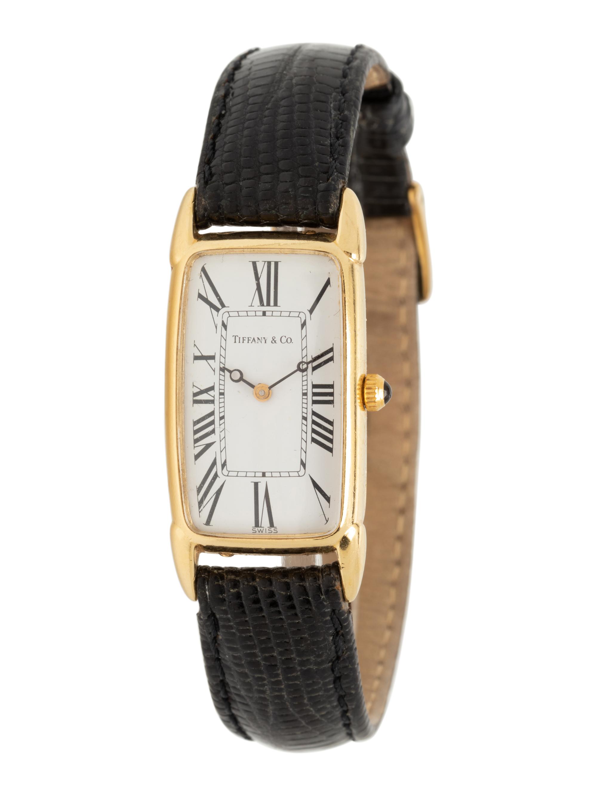 TIFFANY & CO., 18K YELLOW GOLD WRISTWATCH