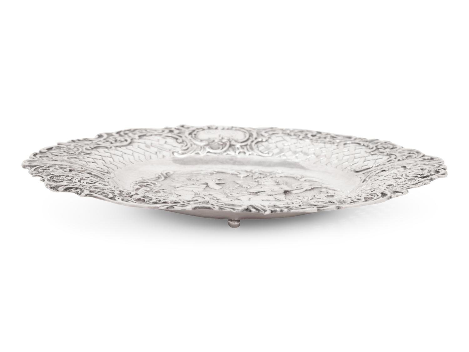A German Silver Tray