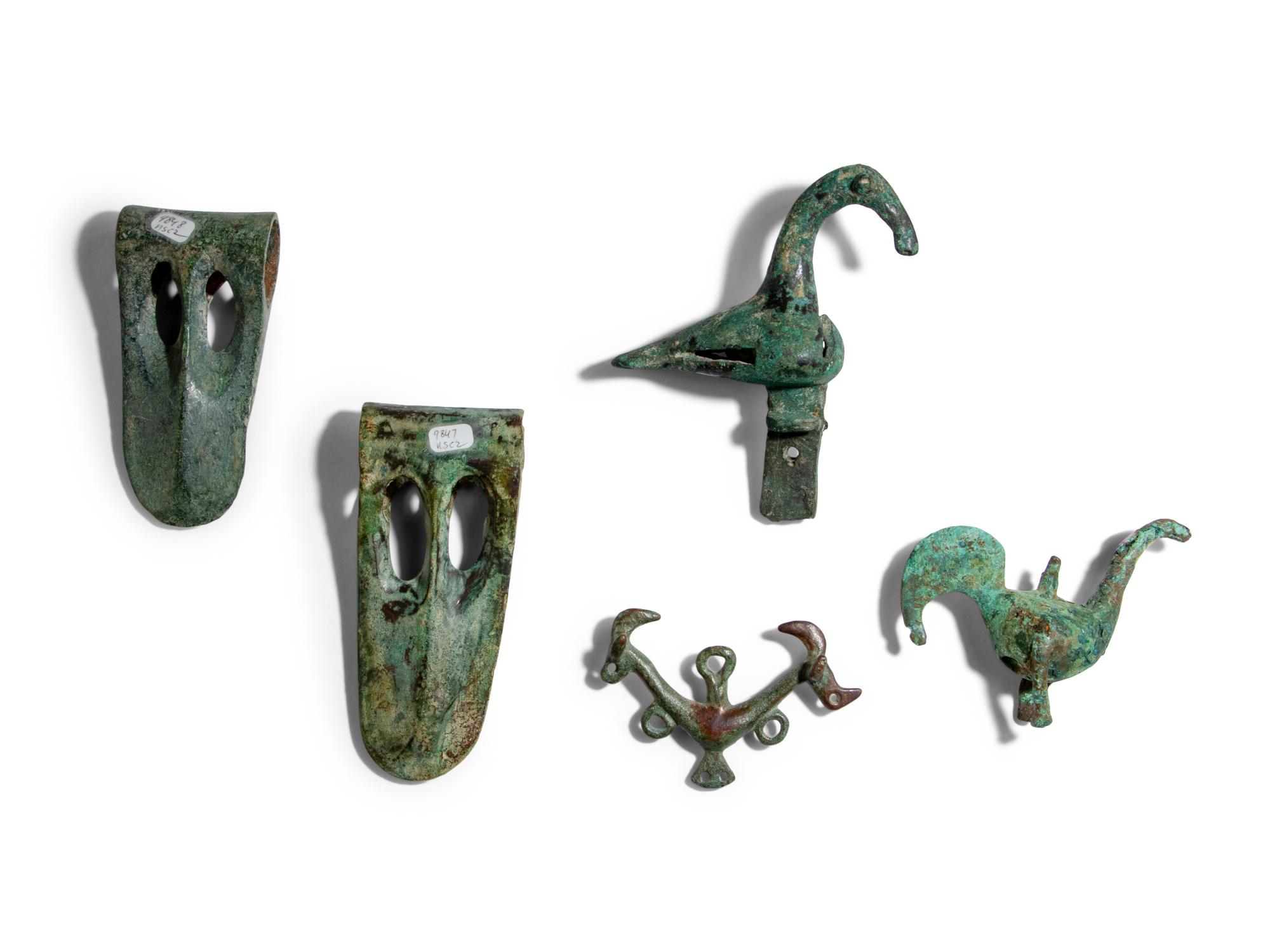 Five Ancient Near Eastern Bronze Objects