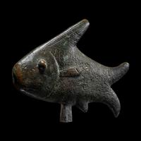 An Egyptian Bronze Oxyrhynchus Fish