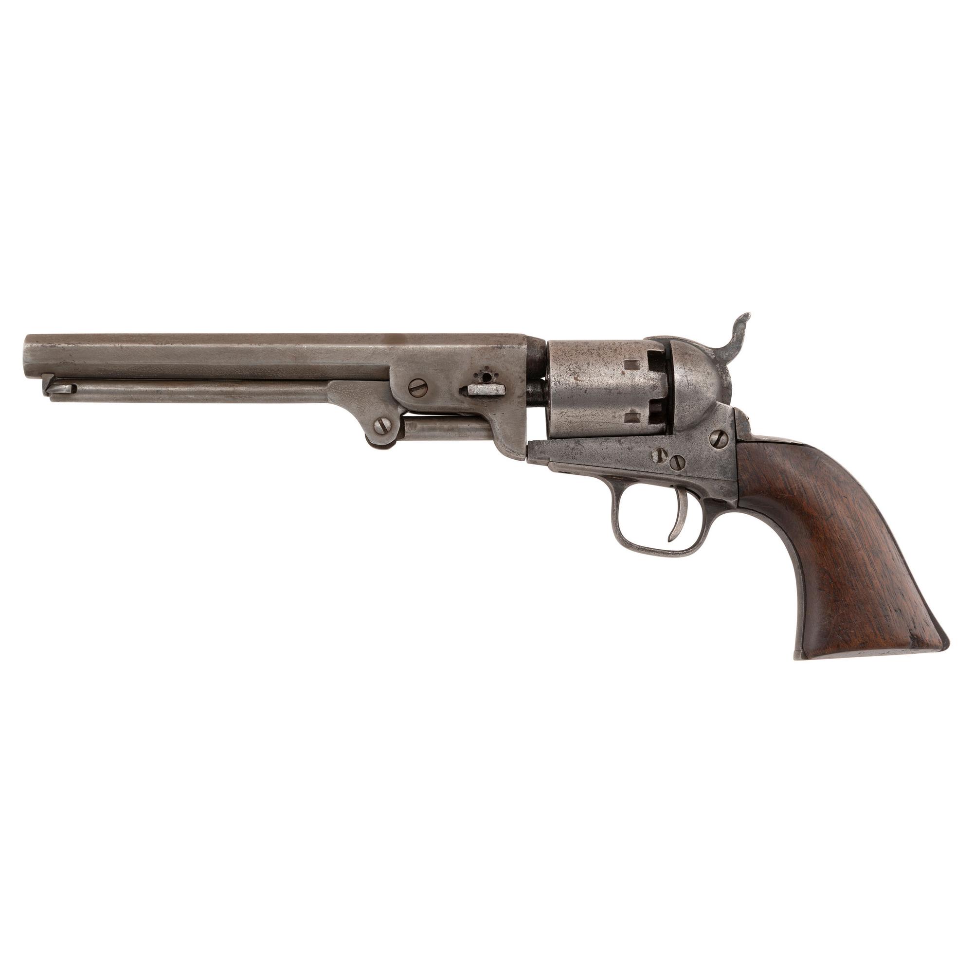 Colt Model 1851 "Navy-Navy" Revolver Inscribed to Confederate Col. William W. Loring