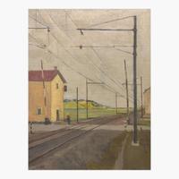 Georgiy Grigorievich Nissky (Russian, 1903–1957) Crossing Station