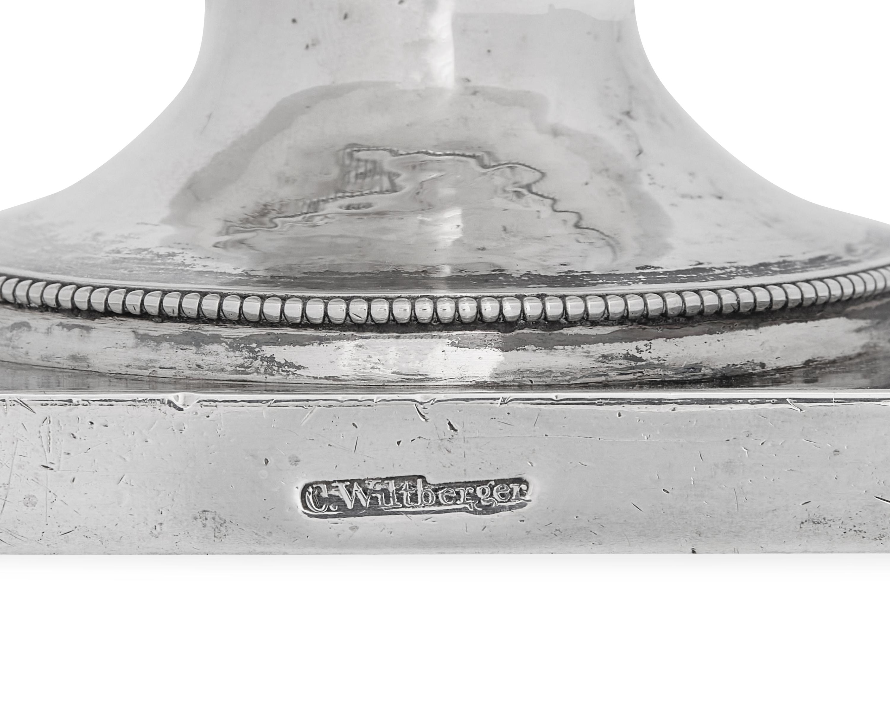 A Federal Silver Waste Bowl