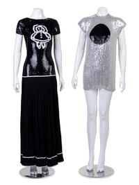Two Geoffrey Beene Dresses, 1980s