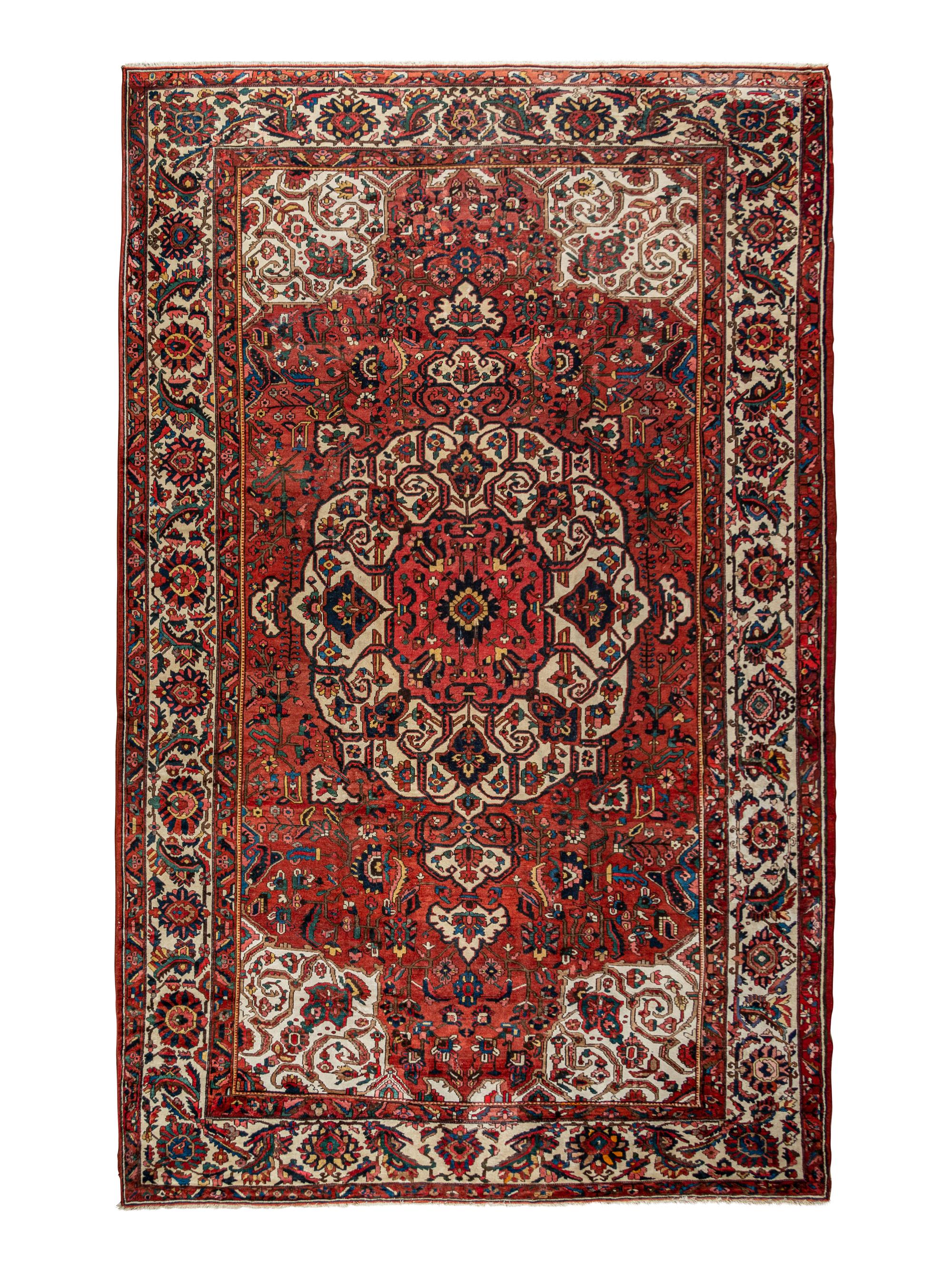 A Bakhtiari Wool Rug