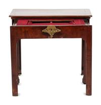 A Late George III Mahogany Architect's Desk