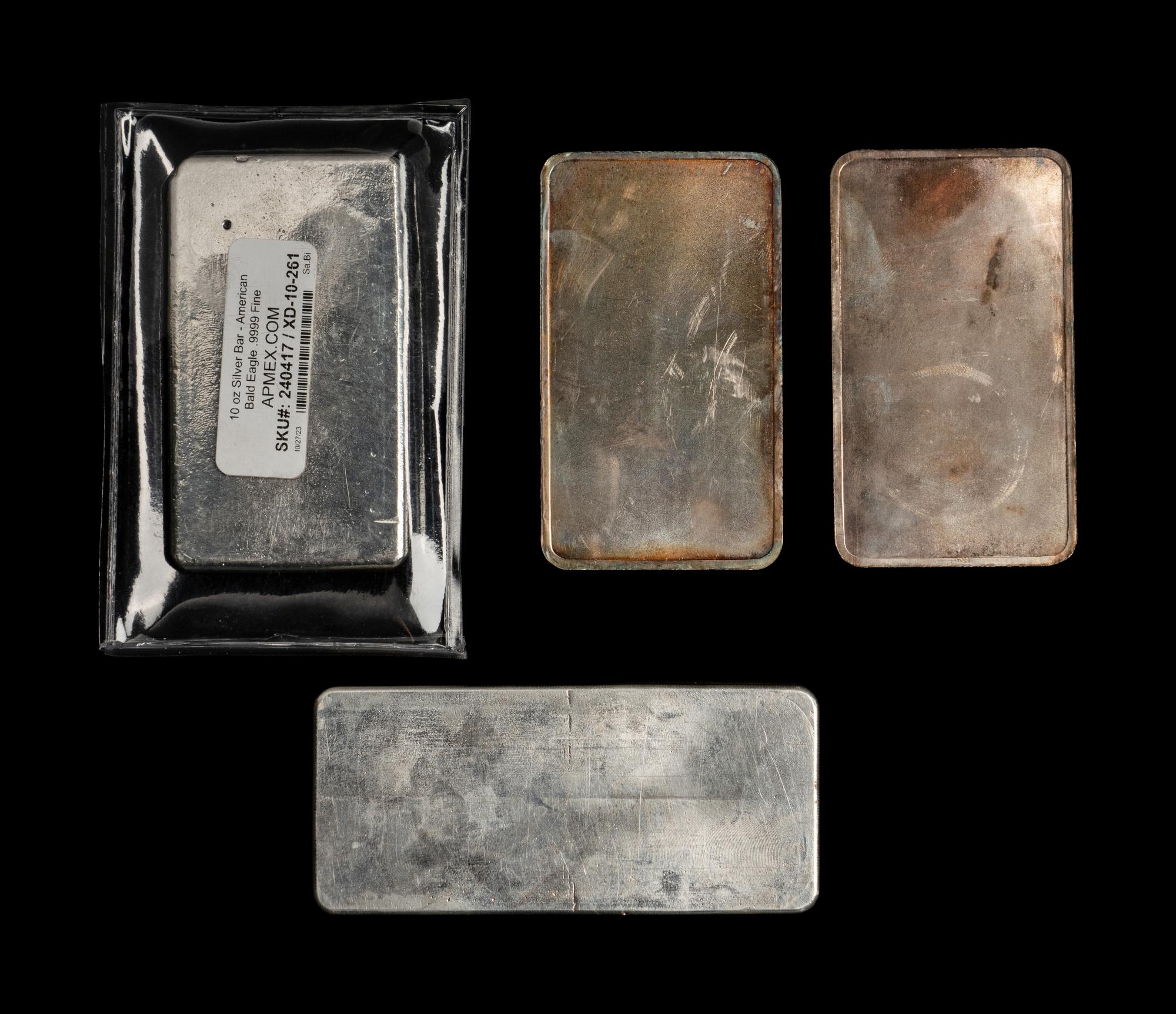 [PRIVATE ISSUE] A Group of Four Silver Bars