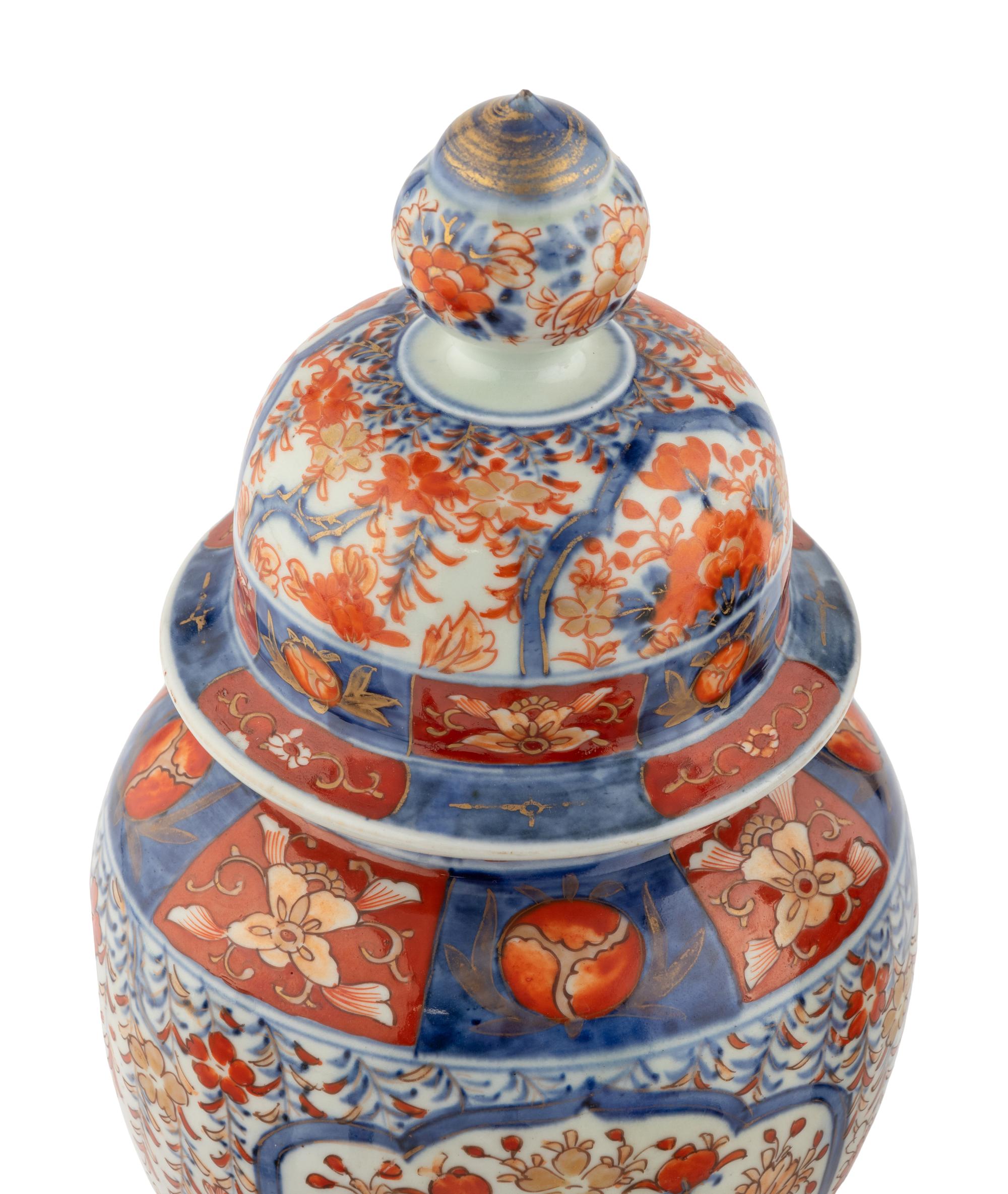 Nine Imari Palette Porcelain Articles