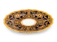A Set of Fifteen Royal Doulton Porcelain Salad Plates Retailed by Tiffany & Co.