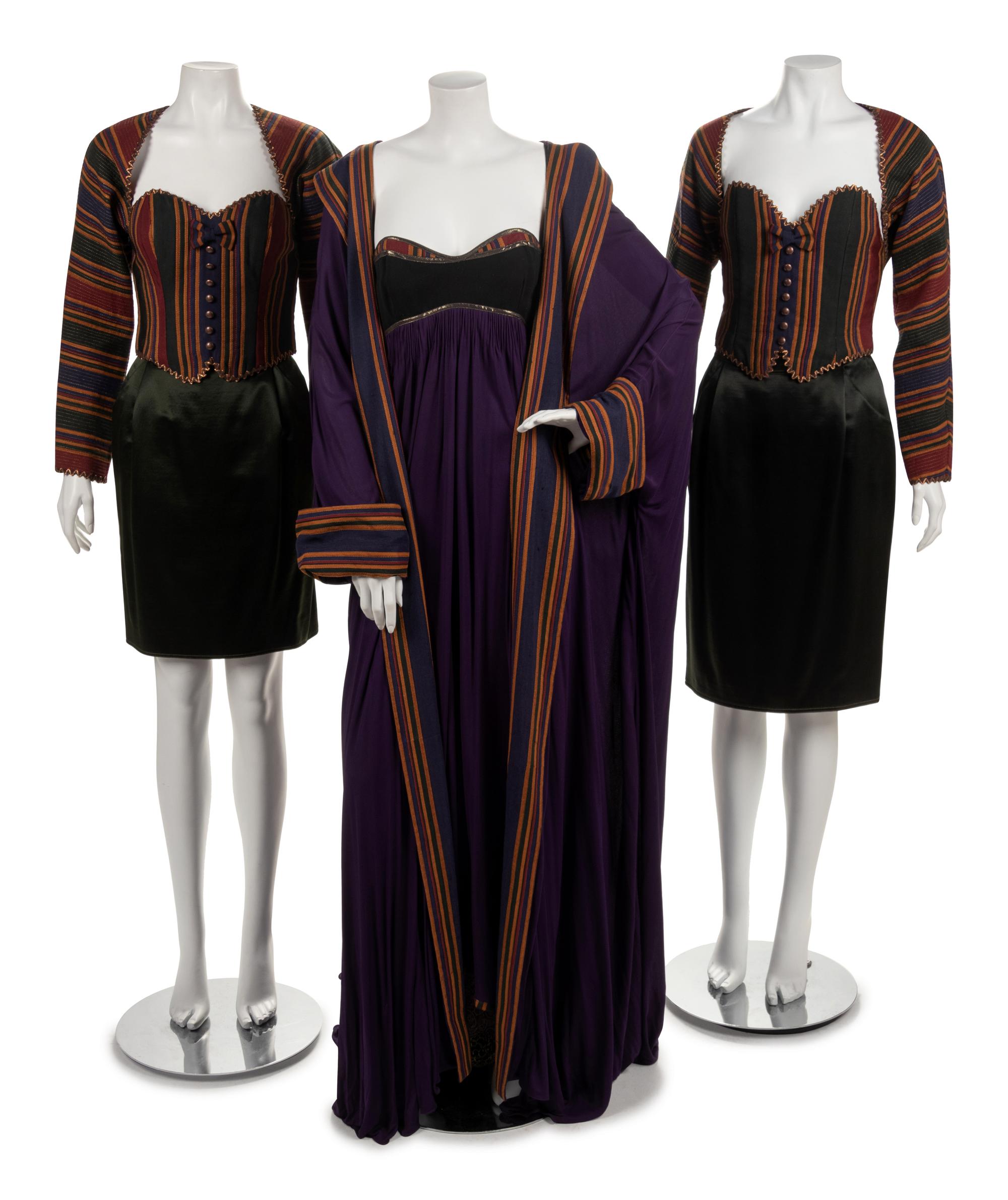Three Geoffrey Beene Ensembles, 1980-90s