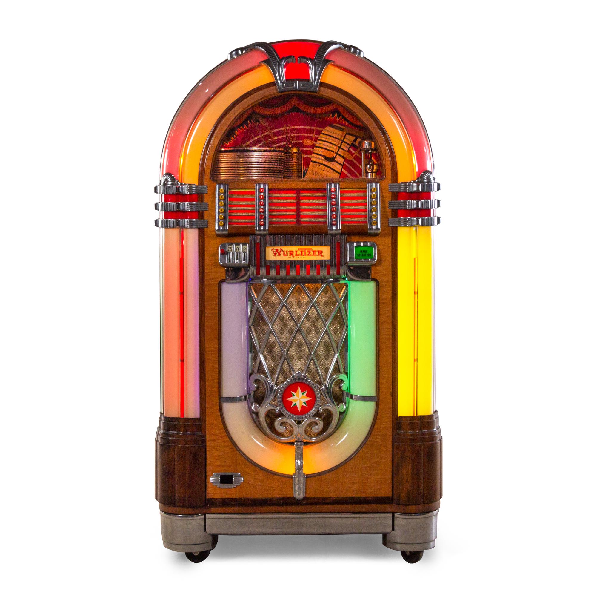 A Wurlitzer Juke Box