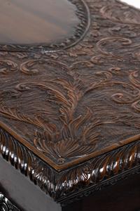 An Irish George III Style Carved Mahogany Console Table