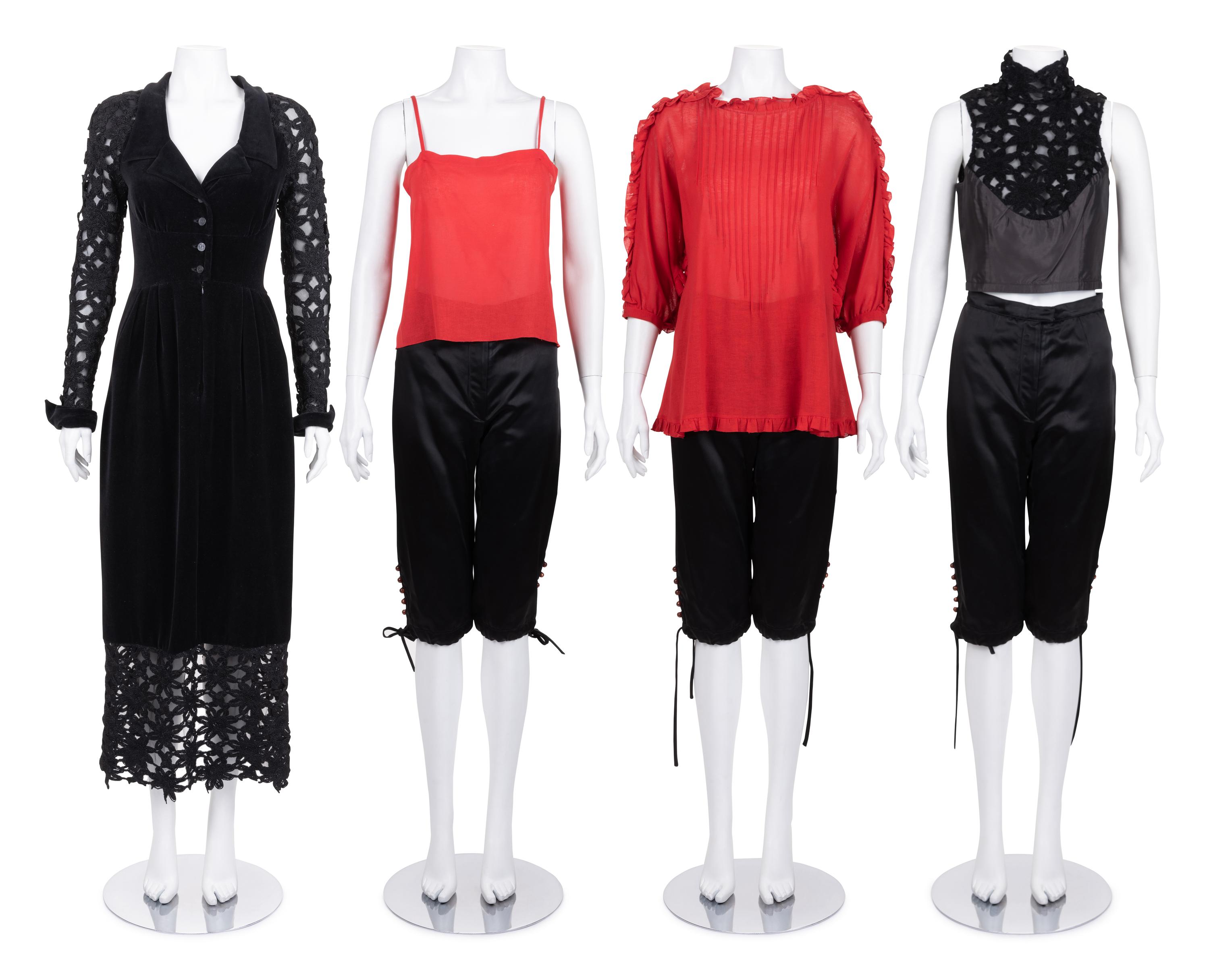Two Chloé Ensembles: One Two-Piece and One Three-Piece Ensemble, 1980-90s