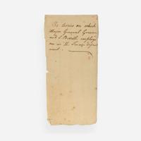[American Revolution] Greene, Nathanael Manuscript Document, signed