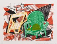 David Hockney, (English, b. 1937), Two Pembroke Studio Chairs, 1984