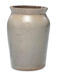 A Rare Wait and Ricketts Stoneware Jar