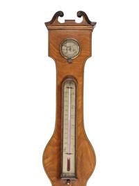 A Scottish George III Mahogany Wheel Barometer