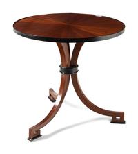 A Contemporary Part Ebonized Mahogany Side Table