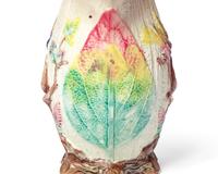 A Collection of Ten Large Majolica Pitchers