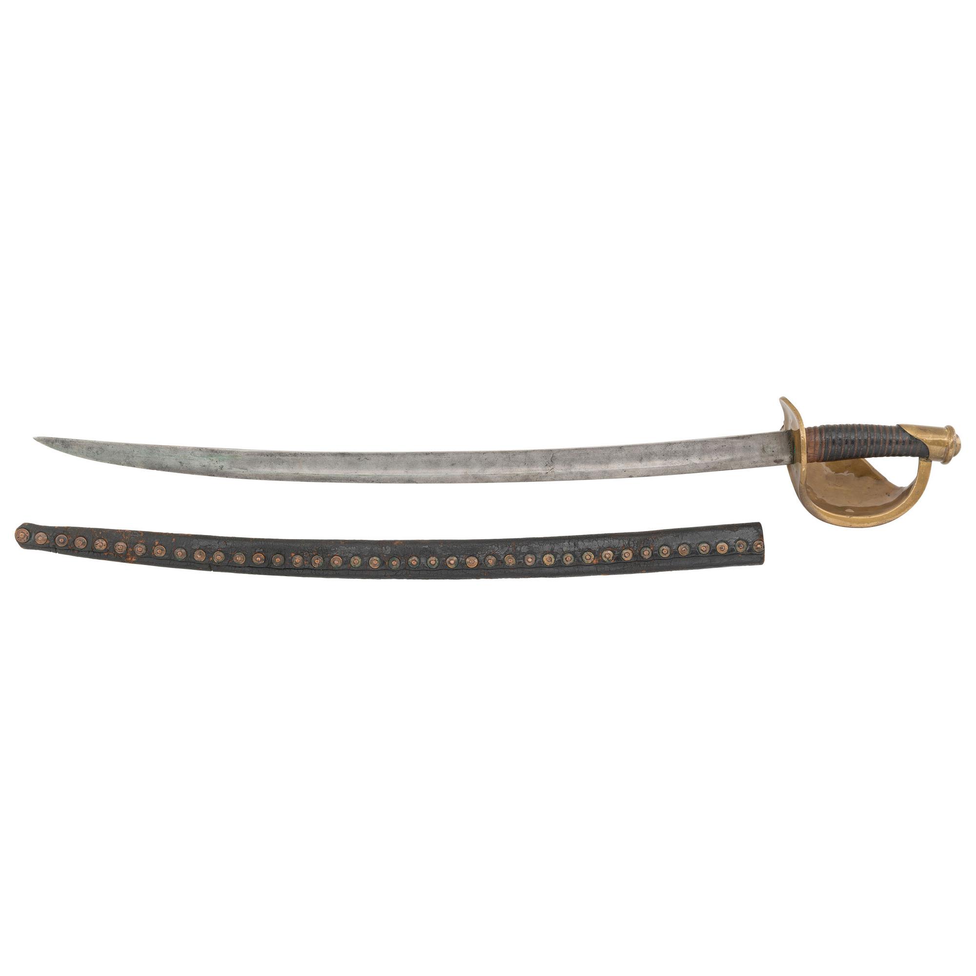 US Model 1860 Naval Cutlass by Ames with Scabbard