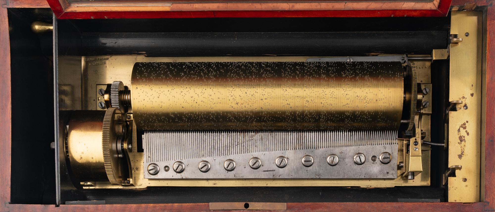 A Two-Per-Turn Cylinder Music Box by Nicole Frères