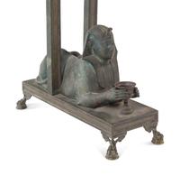 An Italian Patinated Bronze and Marble Table Attributed to Chiurazzi Foundry