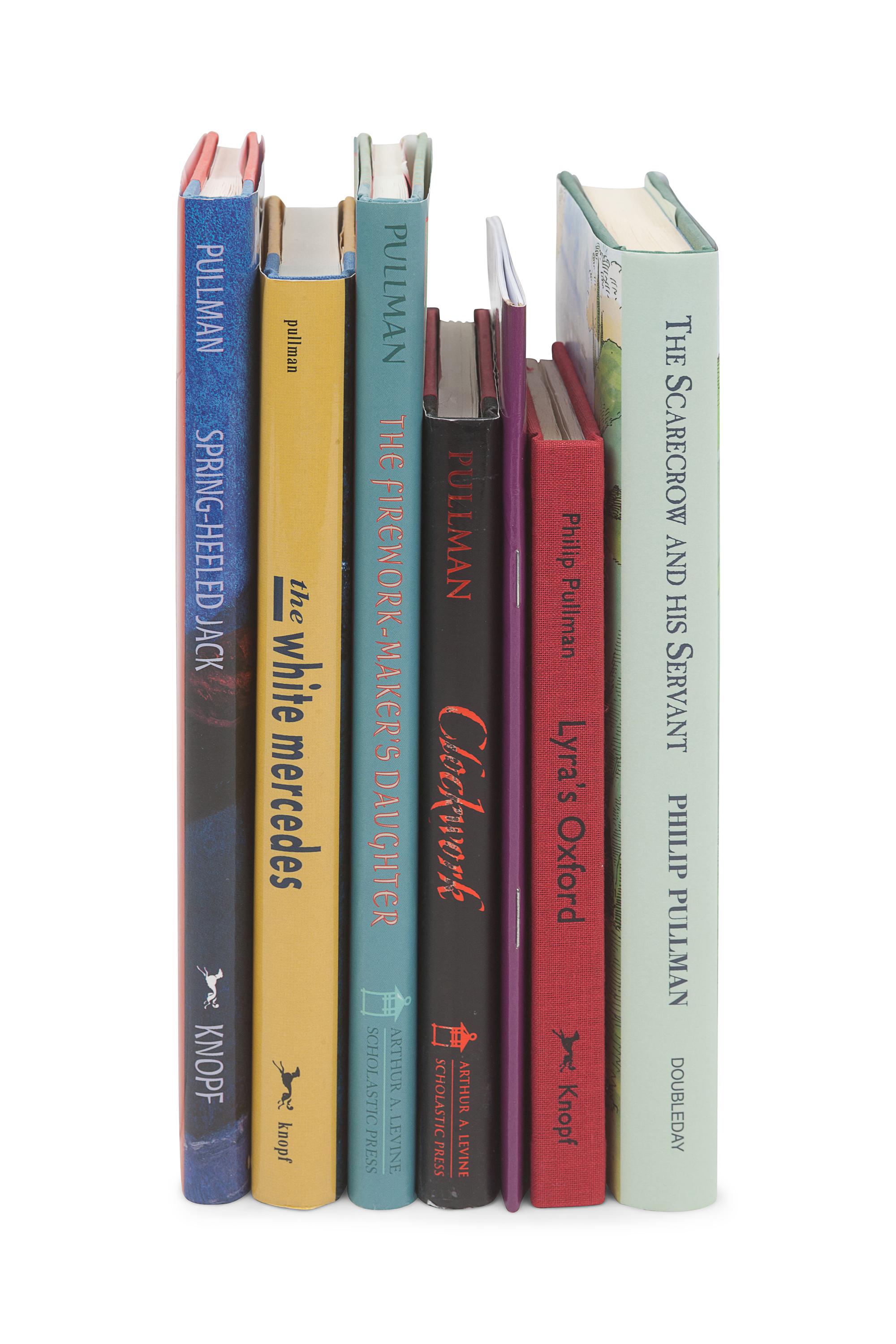 PULLMAN, Philip. A group of 7 volumes, each SIGNED: