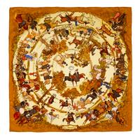 Hermès 90cm Silk Scarf