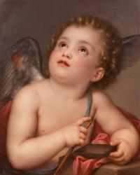 A Berlin (K.P.M.) Porcelain Plaque