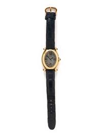 CHOPARD, YELLOW GOLD, MOTHER-OF-PEARL, AND DIAMOND 'HAPPY SPORT' DATE WATCH