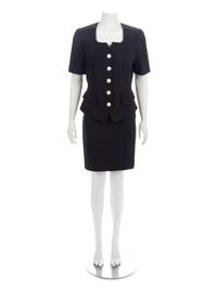 Two Louis Feraud Skirt Ensembles, 1980-90s
