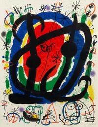 Joan Miró, (Spanish, 1893-1983), Abstract Composition 1, 1961