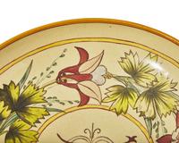 A Wedgwood Glazed Caneware Bowl with Enameled Cipher
