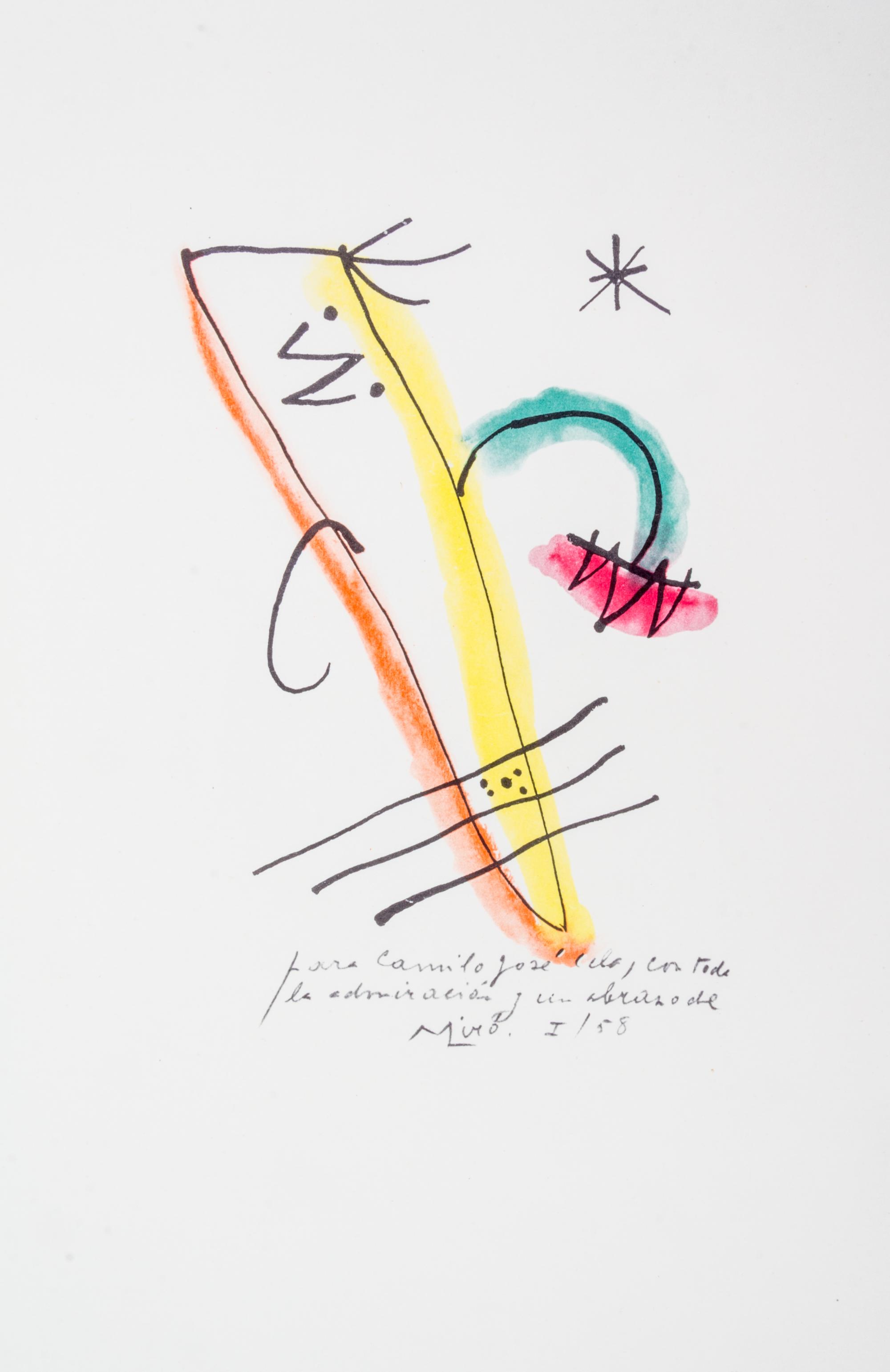 (MIRO, JOAN) JUANES, JUAN DE , Drawings and Lithographs in the Collection of Juan de Juanes. New York, [1960]. Limited, signed.