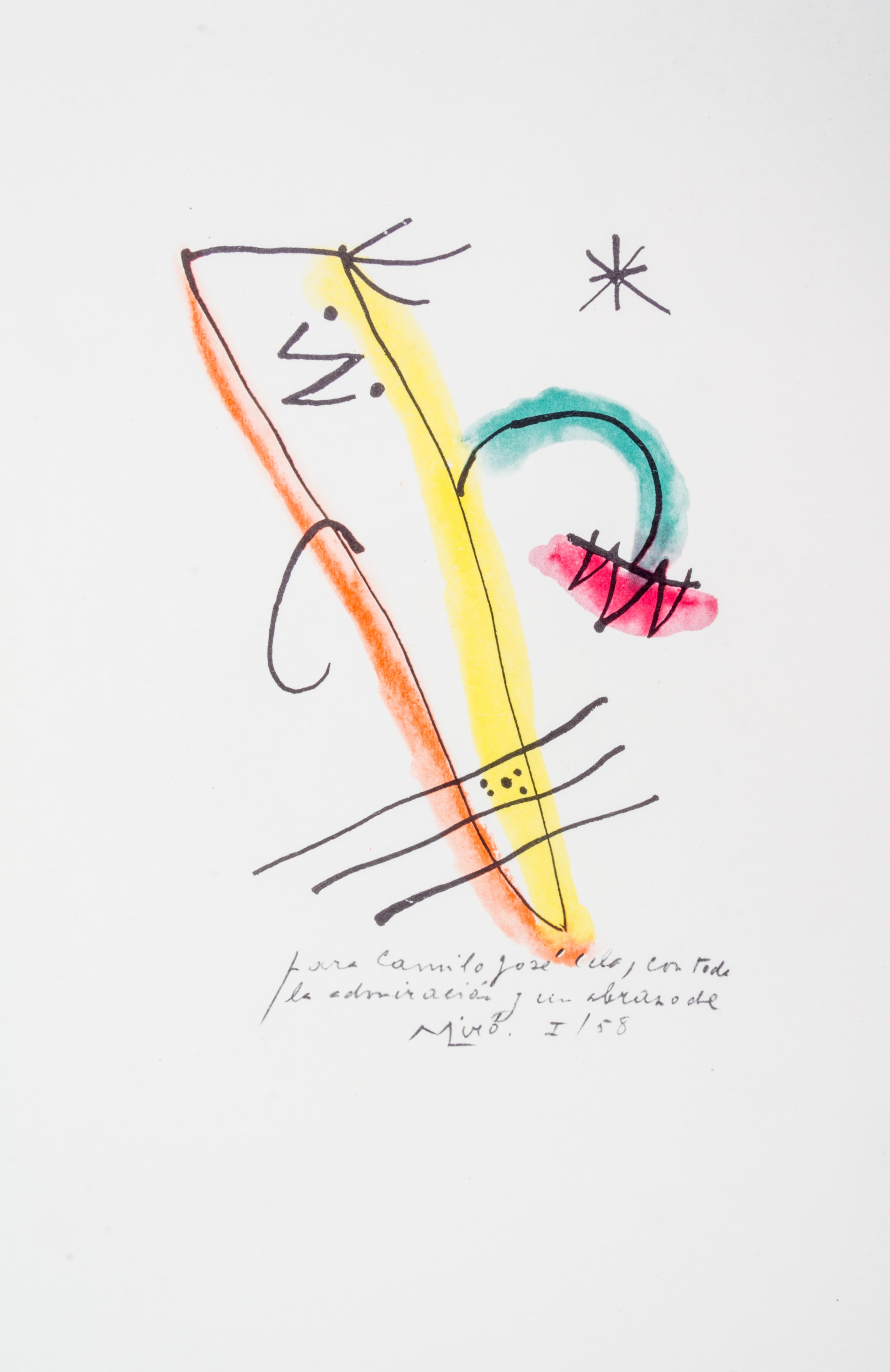 (MIRO, JOAN) JUANES, JUAN DE , Drawings and Lithographs in the Collection of Juan de Juanes. New York, [1960]. Limited, signed.