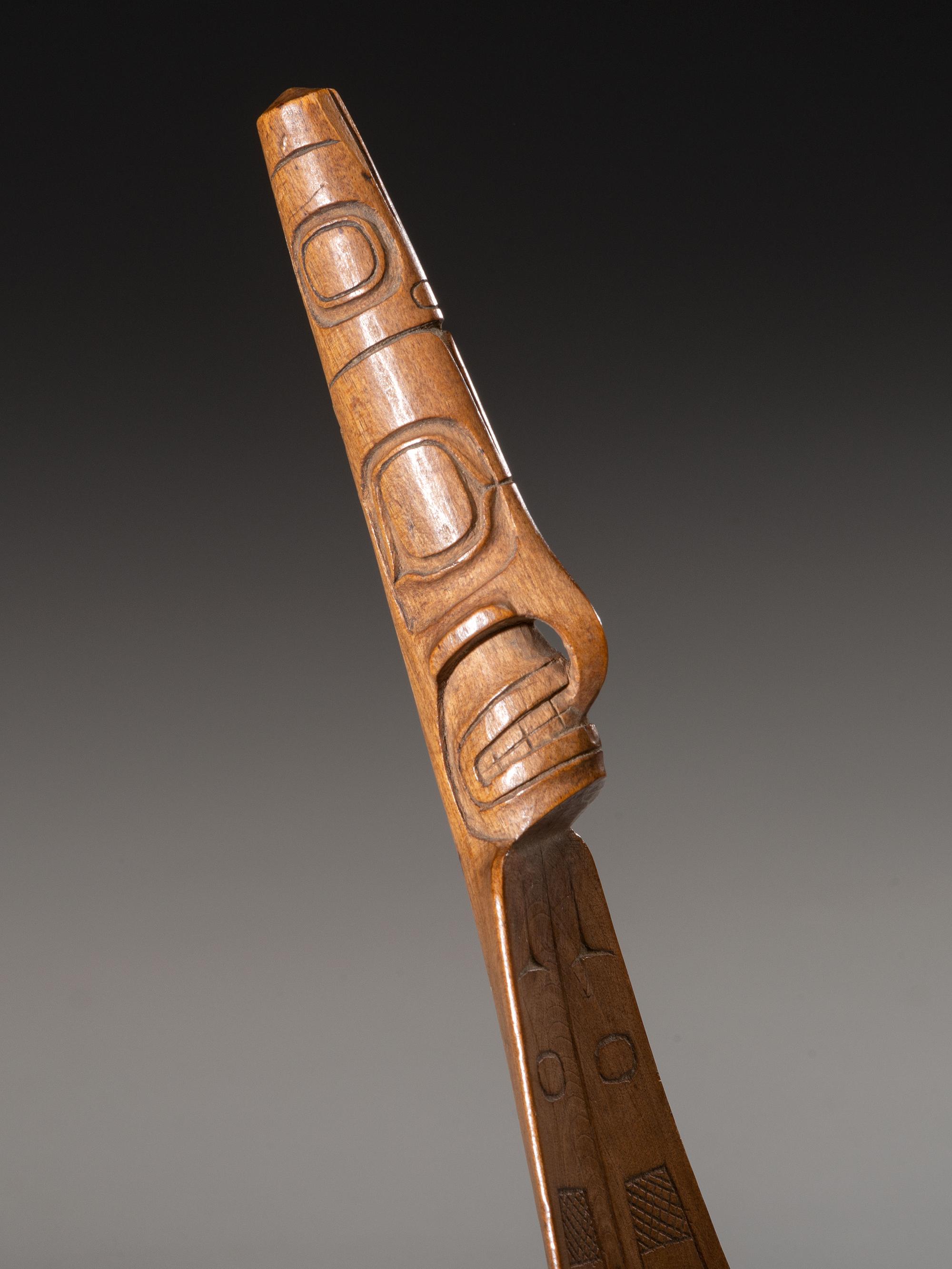 Northwest Coast Carved Wood Spoons