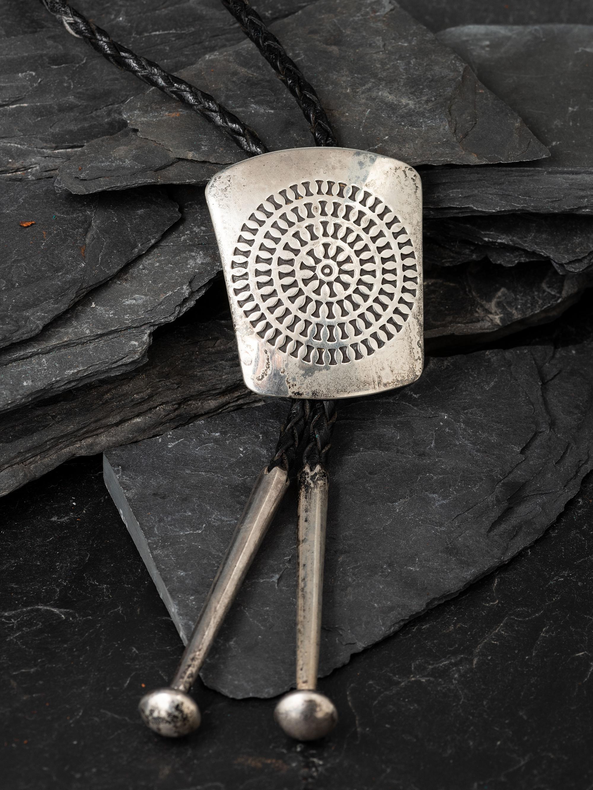Sterling Silver Bolo Tie