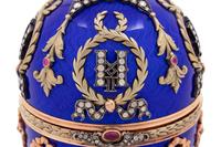 A Gold and Enameled Surprise Egg