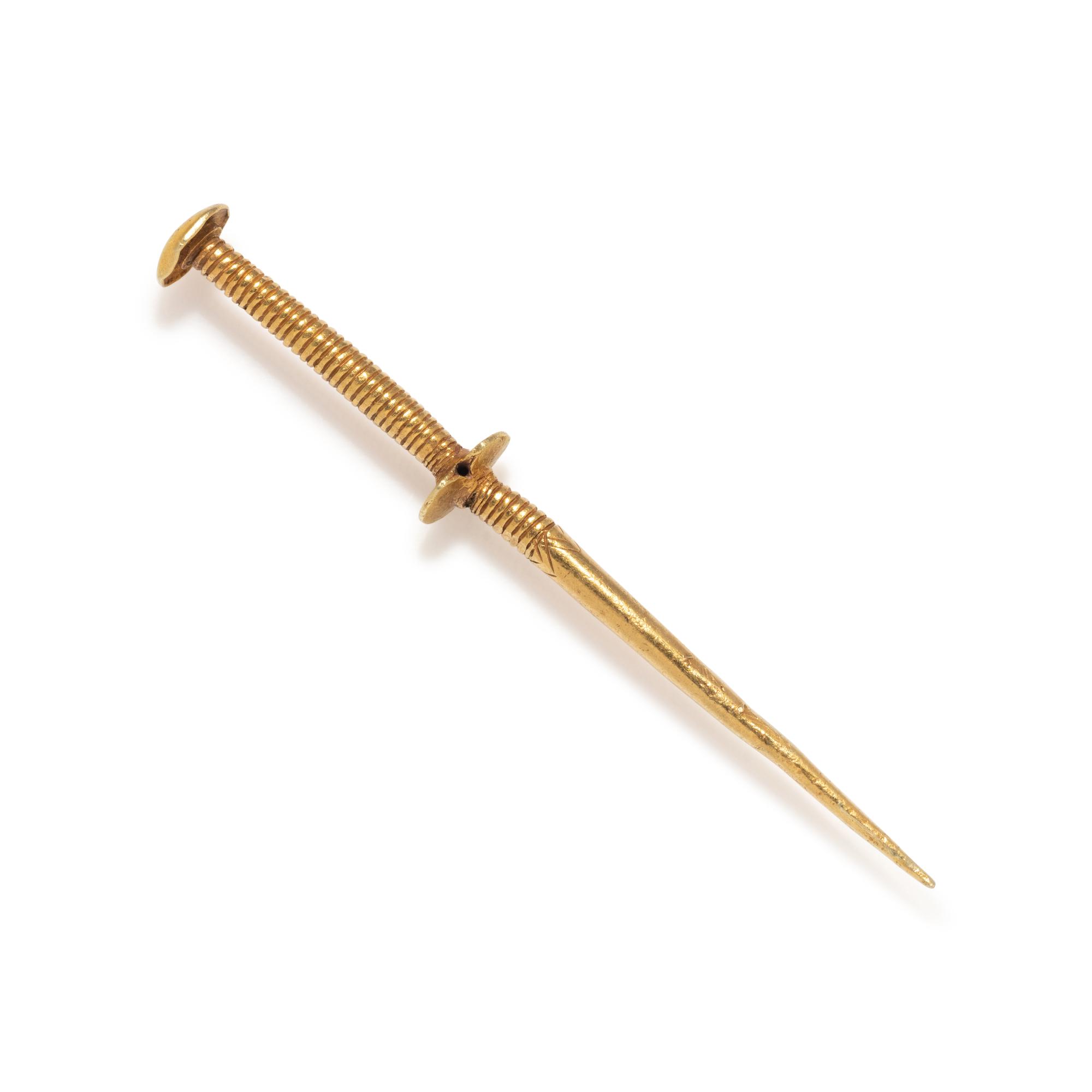 A Hellenistic Gold Hairpin