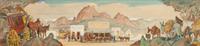 Mural Sketch for Phoenix Post Office