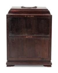 A Hardwood Seal Chest