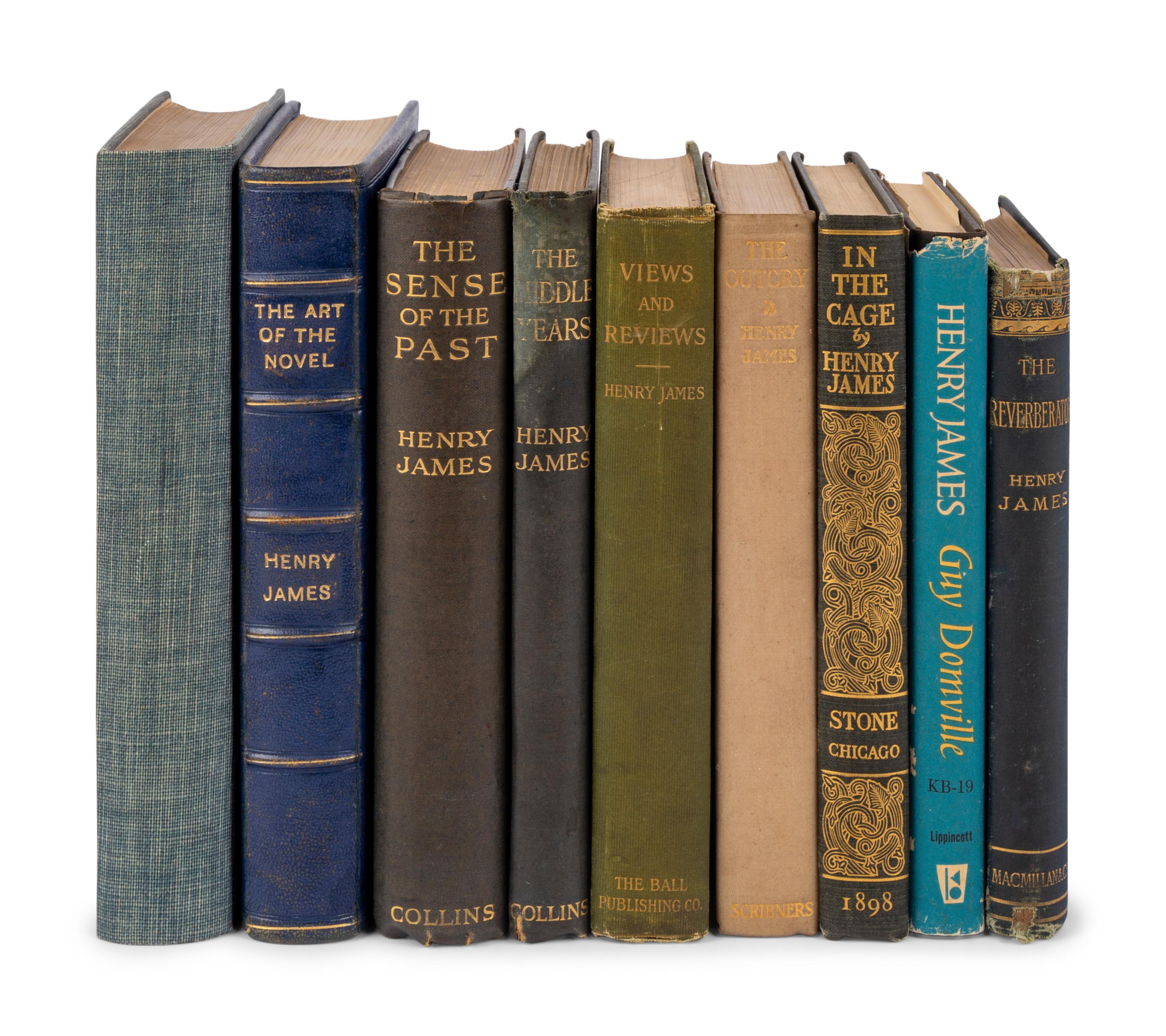 JAMES, Henry (1843-1916). A group of 9 works, comprising: