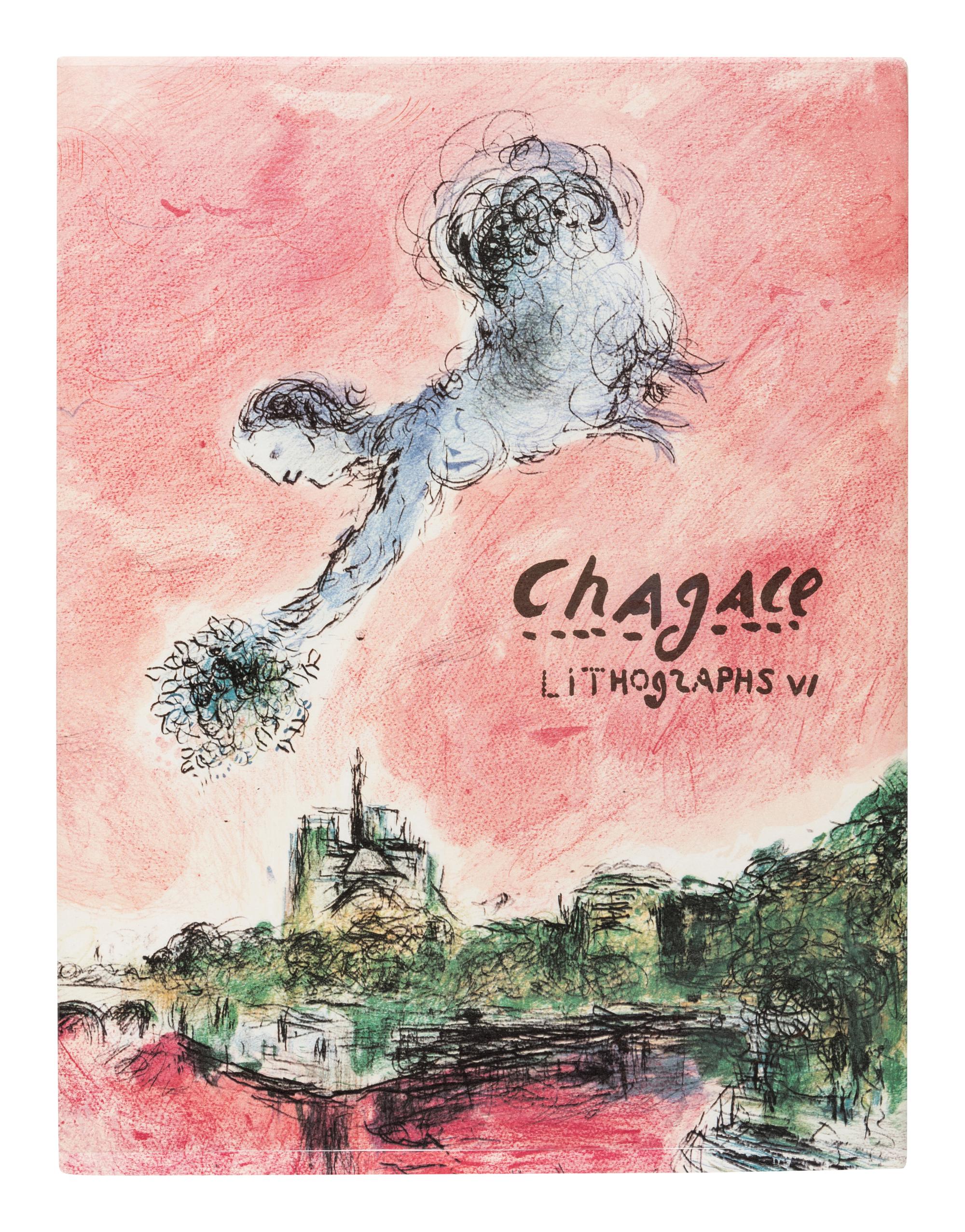 CHAGALL, Marc (1887-1985). The Lithographs of Chagall . Vol. I: Monte Carlo: André Sauret, 1960; Vol. II: Monte Carlo and Boston: André Sauret and Boston Book and Art Shop, Inc., 1963; Vol. III: Paris: André Sauret, 1969; Vol. III: Boston: Boston Book and Art Shop, Inc., 1969; Vols. IV, V and VI: New York: Crown Publishers, Inc., 1974, 1984, 1986.