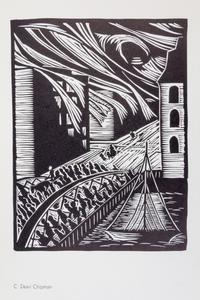 (CHICAGO) Chicago: A History in Block-Print. Chicago, 1934.