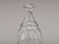A Clear Glass Decanter by New England Glass Company