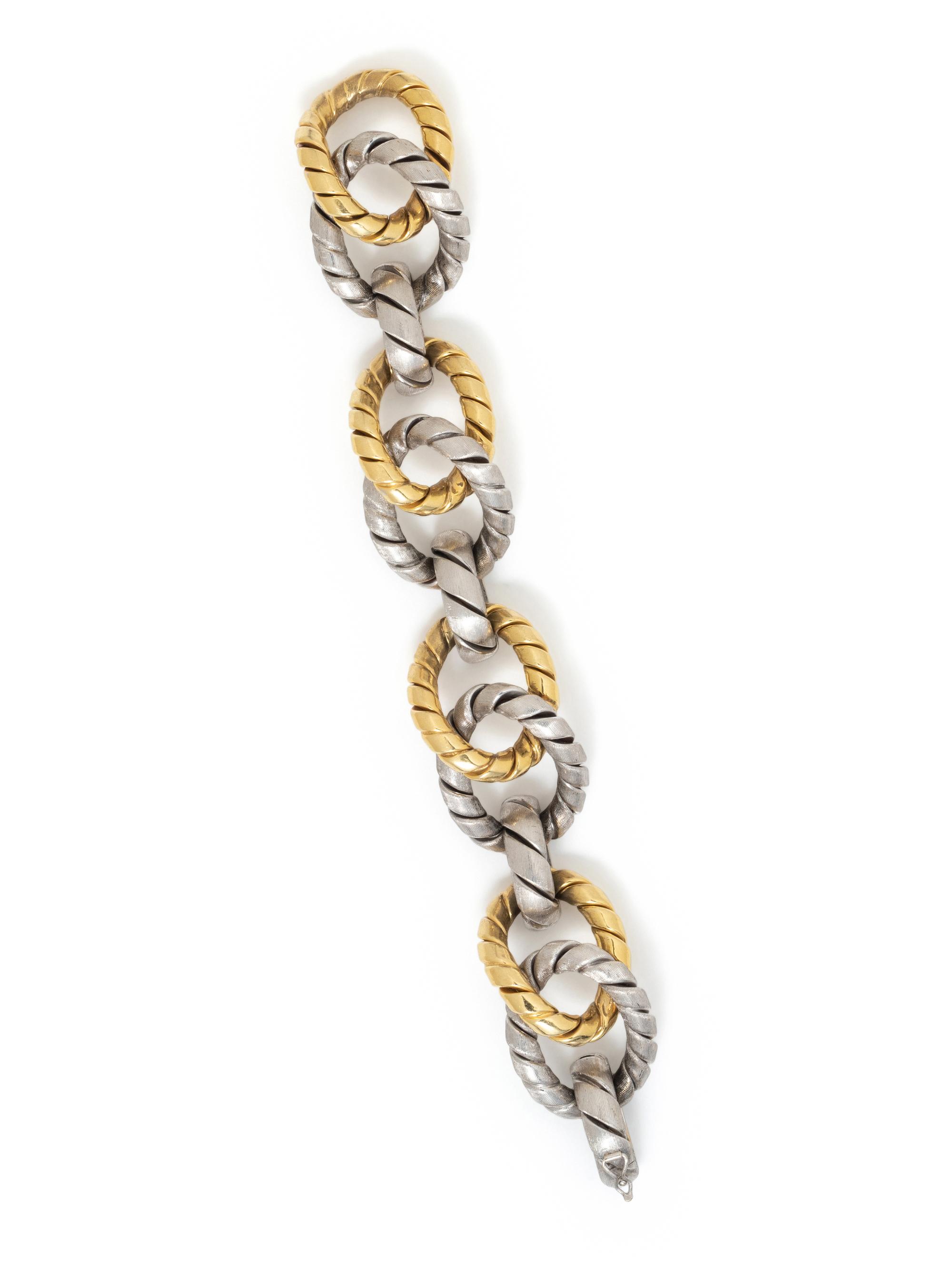 NICOLIS COLA, BICOLOR GOLD BRACELET