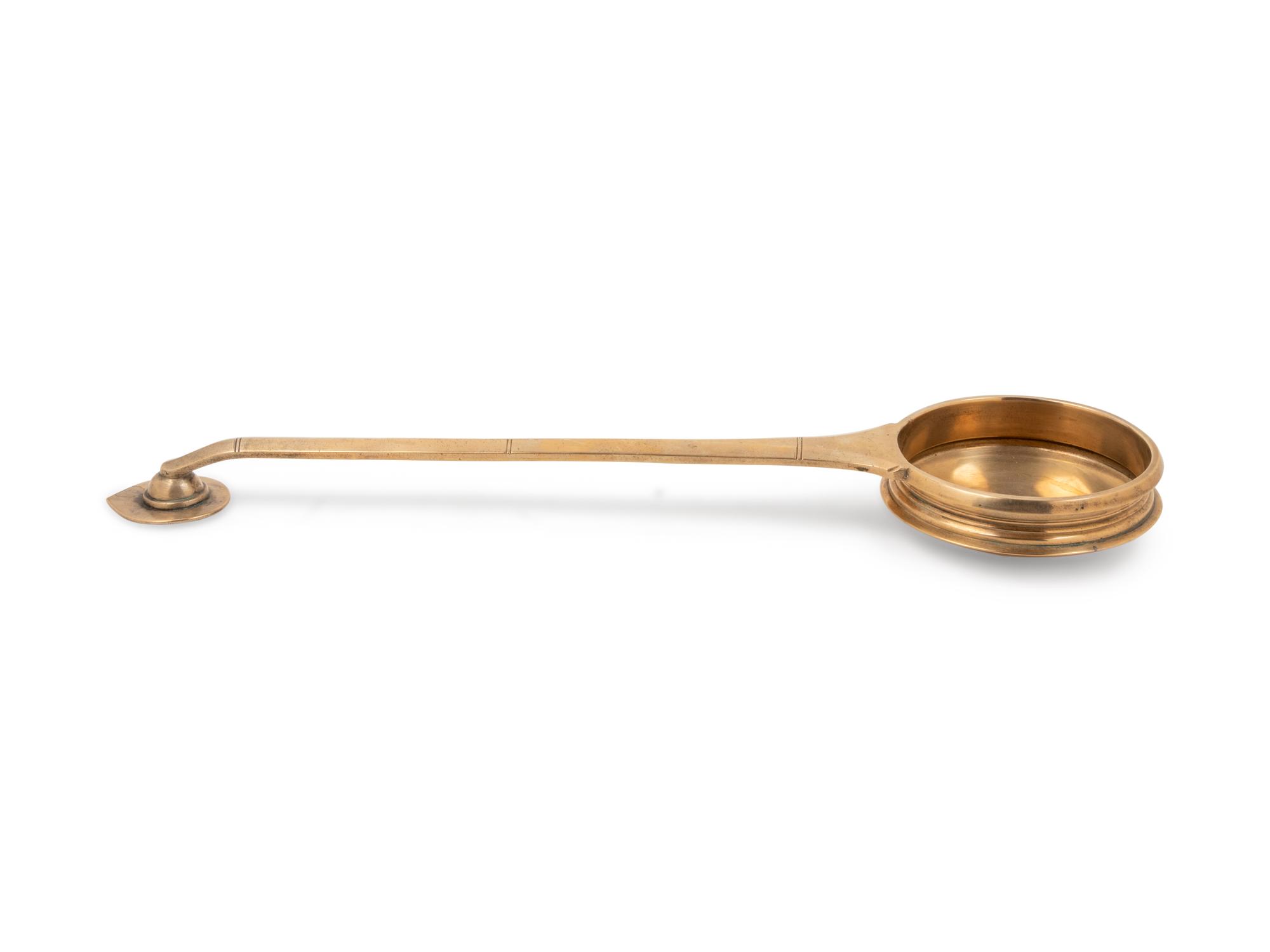 An Indian Brass Ladle